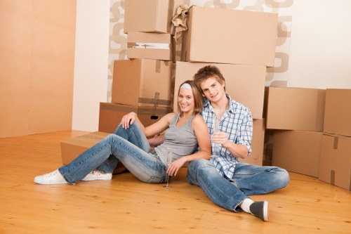Illustration of accessible moving services in Tottenham
