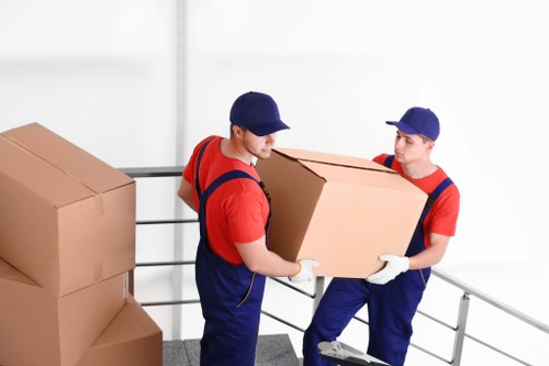 Local moving van ready for Tottenham house move