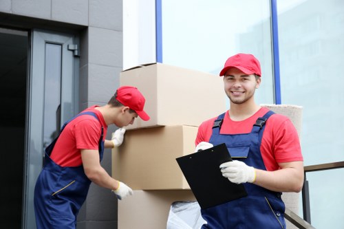 Man with a van service helping with a local move in Tottenham