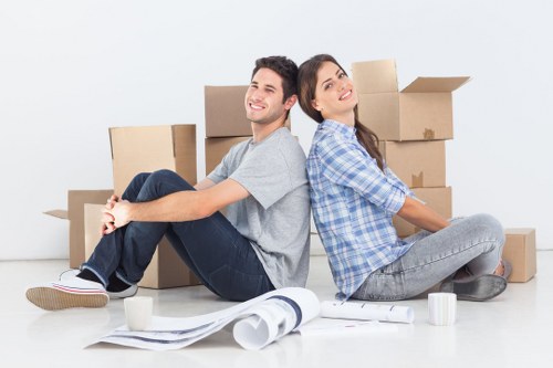 Safe and professional van moving service with protected items