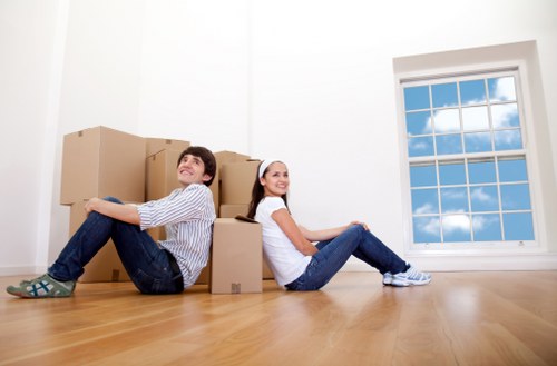 Man and van service transporting home belongings
