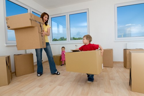 Cubic-yard van space estimate for a Tottenham removal job