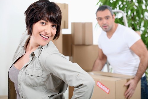 Customer booking a Tottenham van removal service
