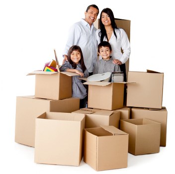 Professional movers handling furniture during a Tottenham relocation